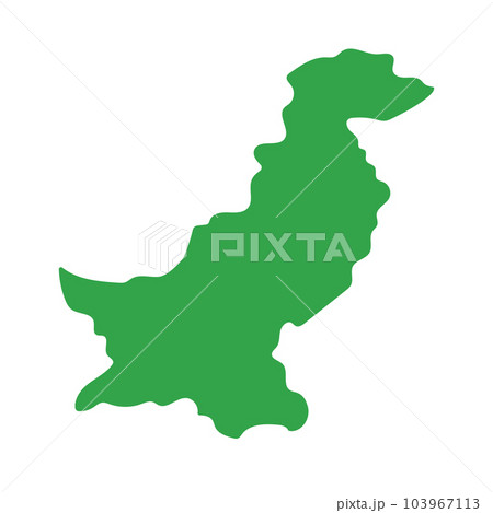 パキスタンと周辺国の地図 - 旅行のとも、ZenTech