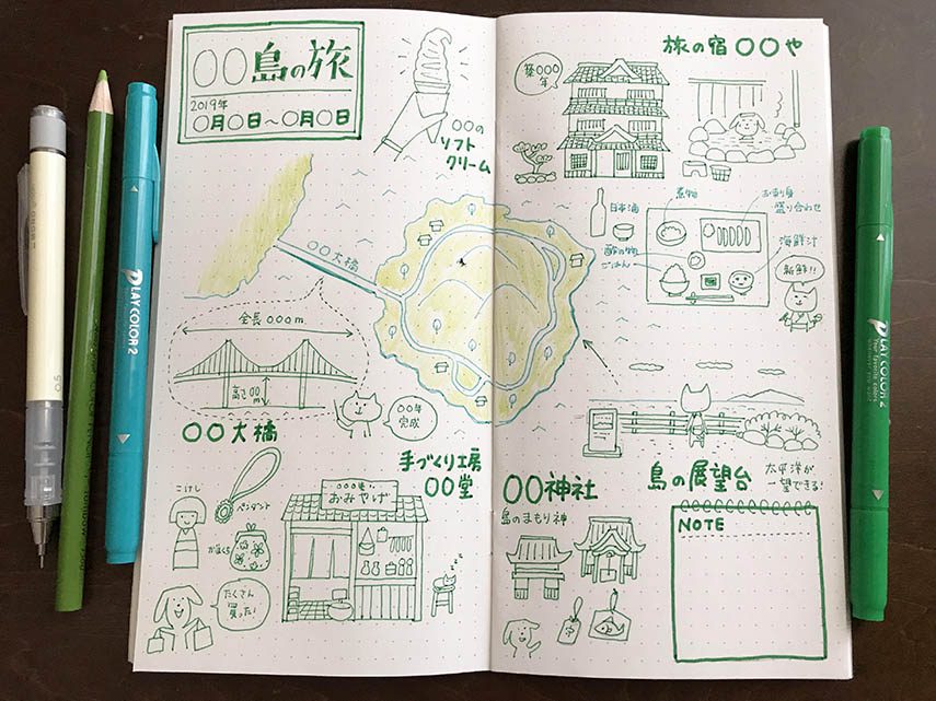 旅先の発見、日常の好きあらゆるときめきをこのノートに詰め込んで株式会社デザインフィル トラベラーズ事業部日本仕事百貨