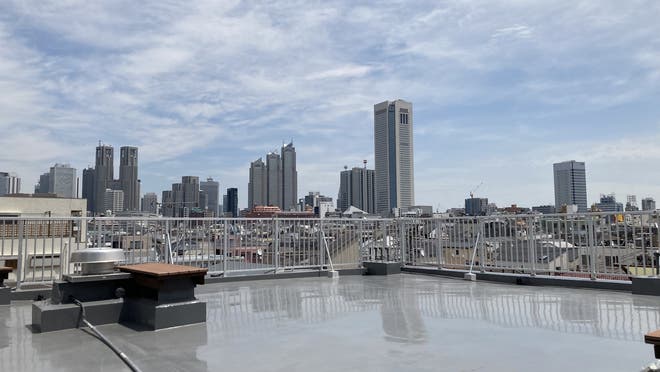 SHIBUYA SKYのエスカレーターTOKYO ESCALATOR