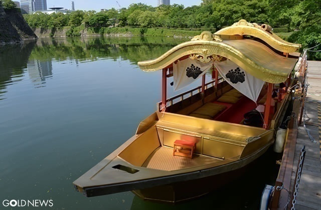 大阪城御座船で内堀めぐりができるよ、乗り場や料金、周回コース