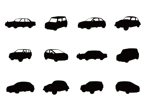 車 斜め後ろイラスト無料イラスト・フリー素材なら「イラストAC」