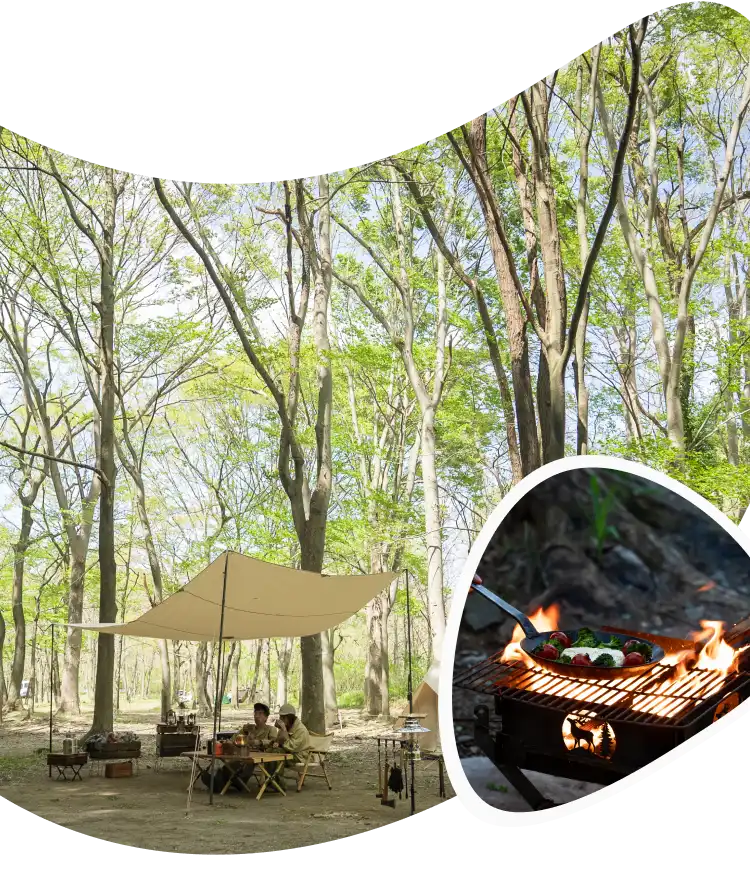 岩風呂 KAYANO camp groundに行ってきました ハンモック泊