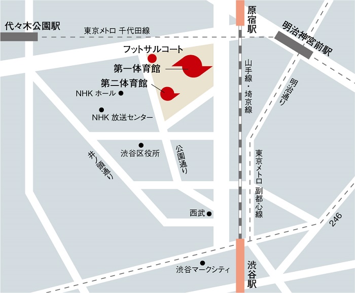 代々木競技場 第二体育館 でプロレスを見る！座席・アクセスを紹介プロレスの会場