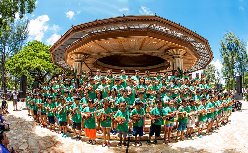 ハワイで夏の音楽フェス！第47回ウクレレフェスティバル・ハワイ開催アロハスマイル ALOHA SMILE