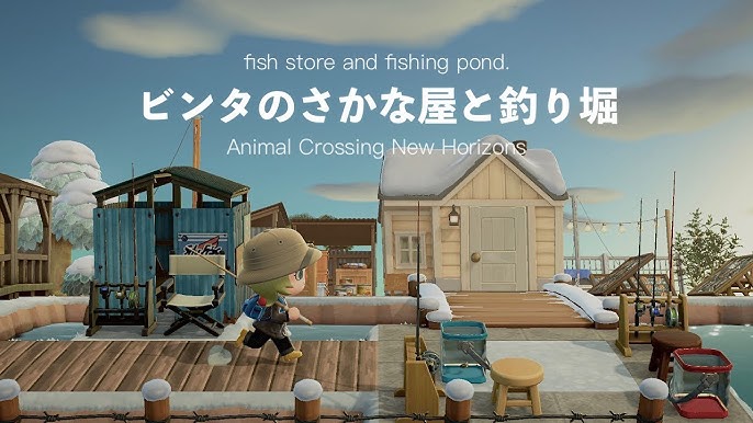 あつ森 ”せいぶのまちなみ”の雑貨屋store front離島ガチャで出会った住民の家をクリエイト- YouTube