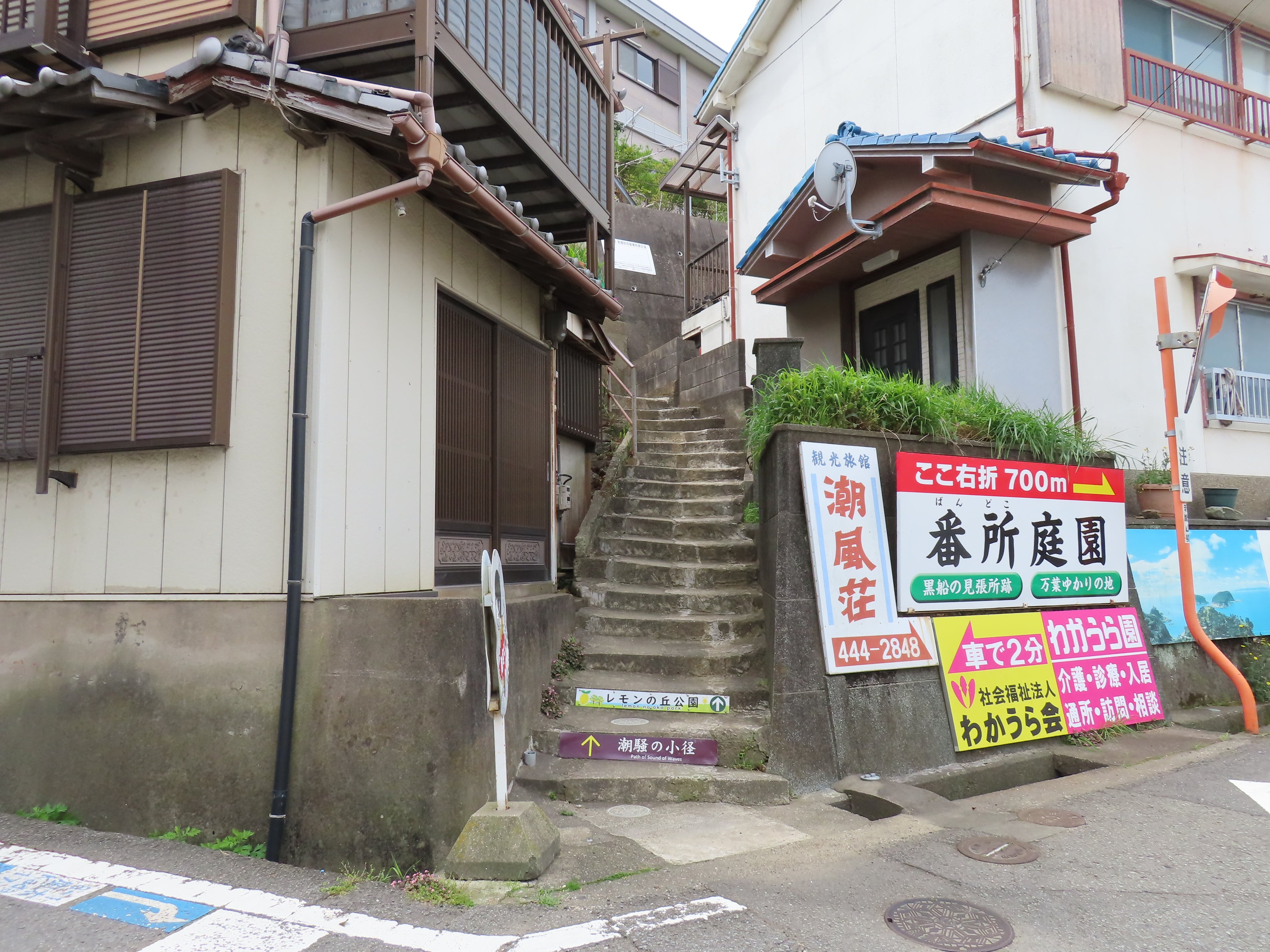 雑賀崎の街並み一望 レモンの丘公園完成 - ロカルわかやま-和歌山県