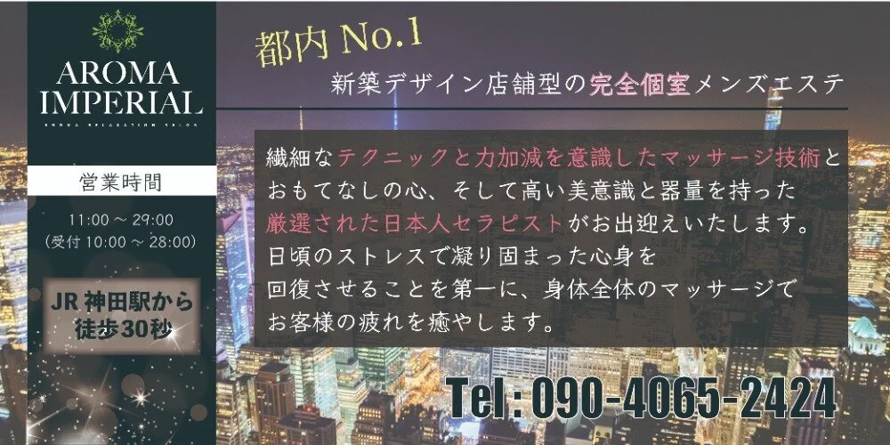 秋葉原メンズエステおすすめ11選【2024年最新】口コミ付き人気店ランキング｜メンズエステおすすめ人気店情報