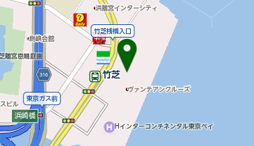 竹芝客船ターミナルの乗り場・駐車場東海汽船