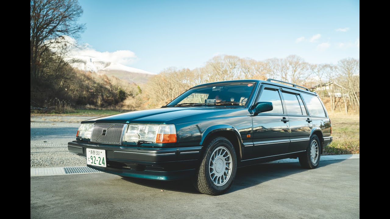 ボルボ940 エステート 240 旧車 キャンプ