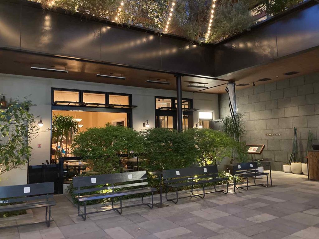 渋谷の開放感あふれる緑豊かなテラスで味わう贅沢ランチ「TRUNK KITCHEN トランクキッチン」