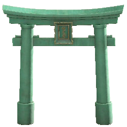 あつ森 島唯一の和風エリア🎍よしの の廃神社⛩ 島クリエイトShino