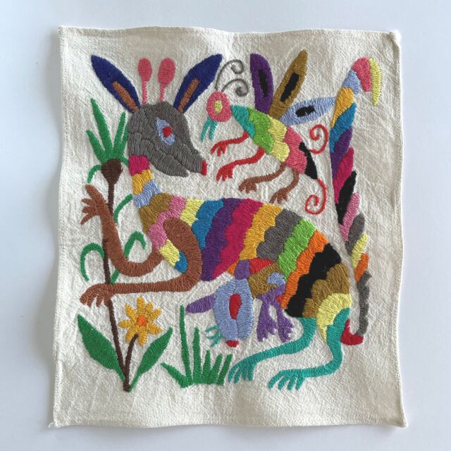 オトミ刺繍 otomi embroidery 刺し方