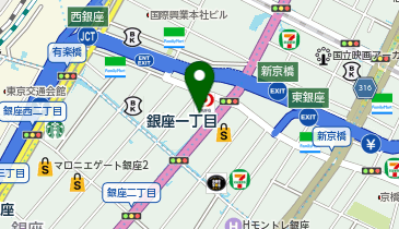 銀座の路地の名称まとめタクシーお役立ち知識東京都心タクマップ