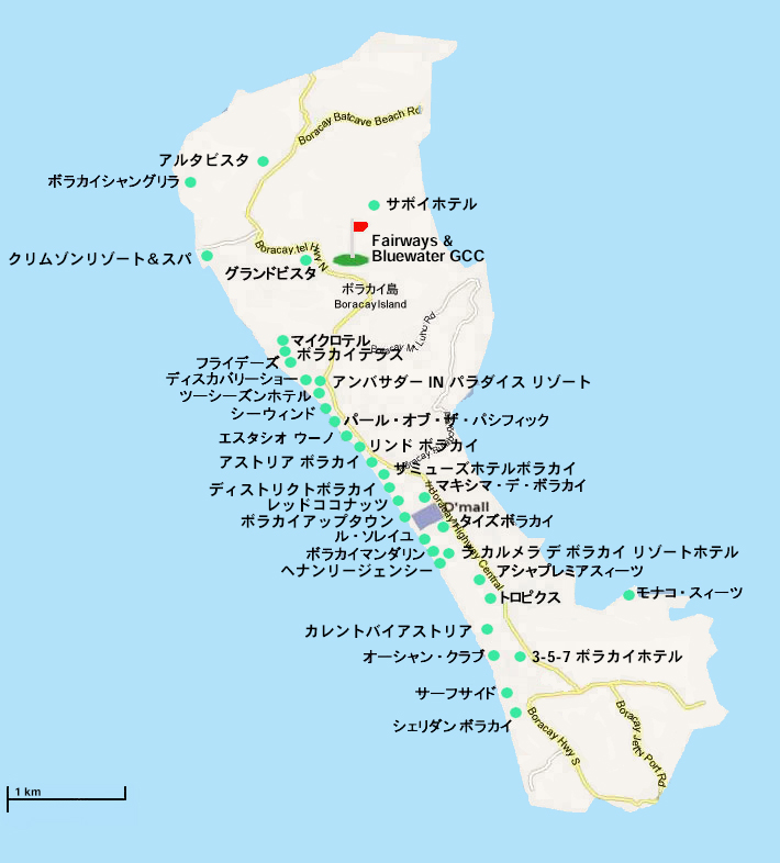 セブ島の地図・マップ・エリア紹介 セブ島 セブシテイ マクタン島 マンダウエセブポット