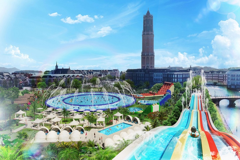 長崎“ハウステンボス”夏の注目ポイントは？ 絶景プール、肉グルメ、“宝石箱”のようなランタンショーに大興奮＜取材レポ＞ - 特集・レポート -クランクイン！トレンド