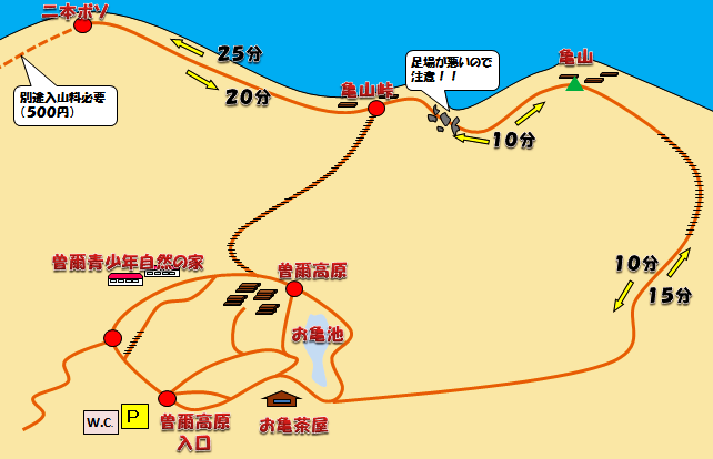 曽爾高原 - 登山口の駐車場・アクセス情報の事なら～登山口.com！～