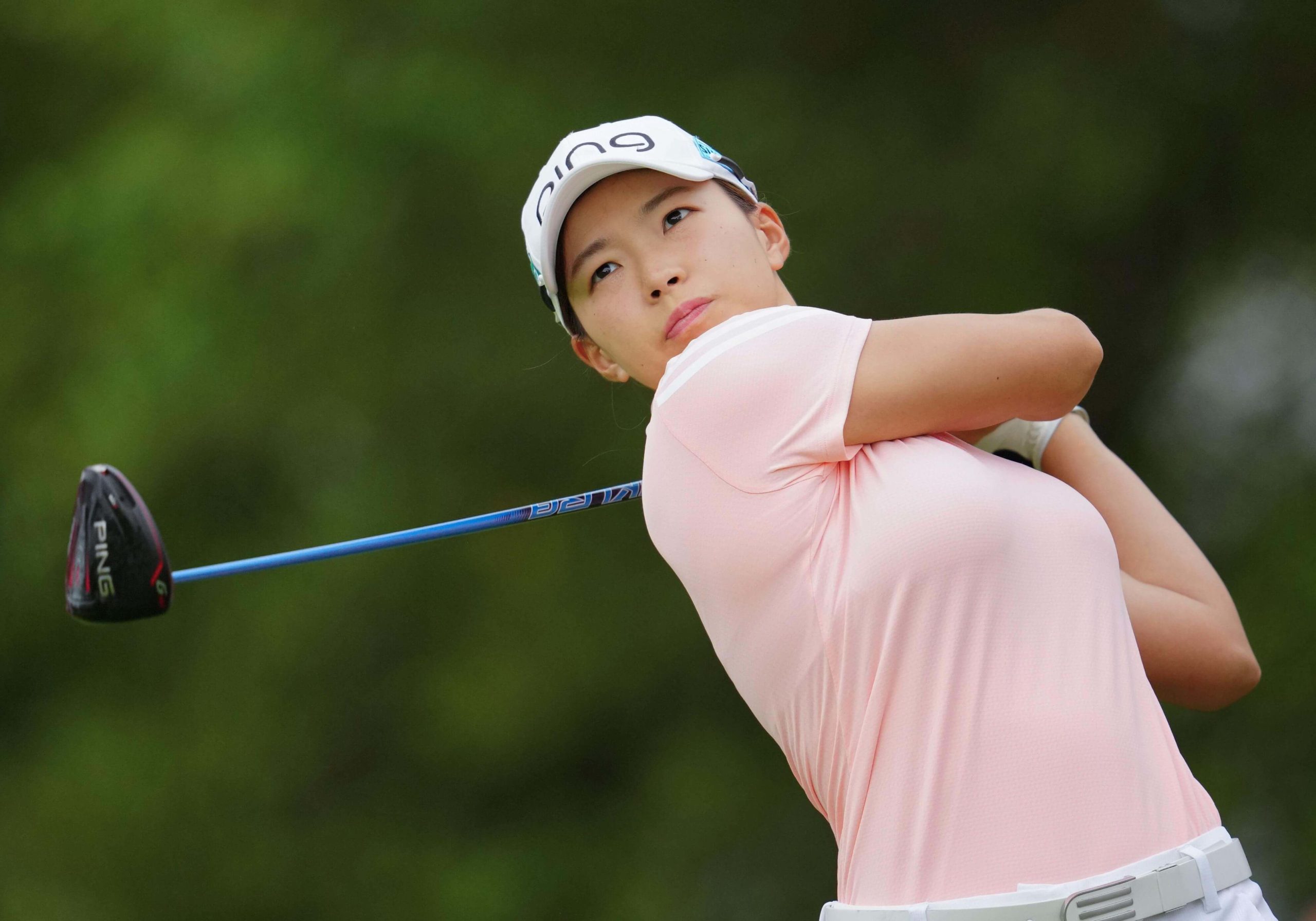 最終9番ホールをイーグルで締めた熊谷かほ｜JLPGA｜日本女子プロゴルフ協会