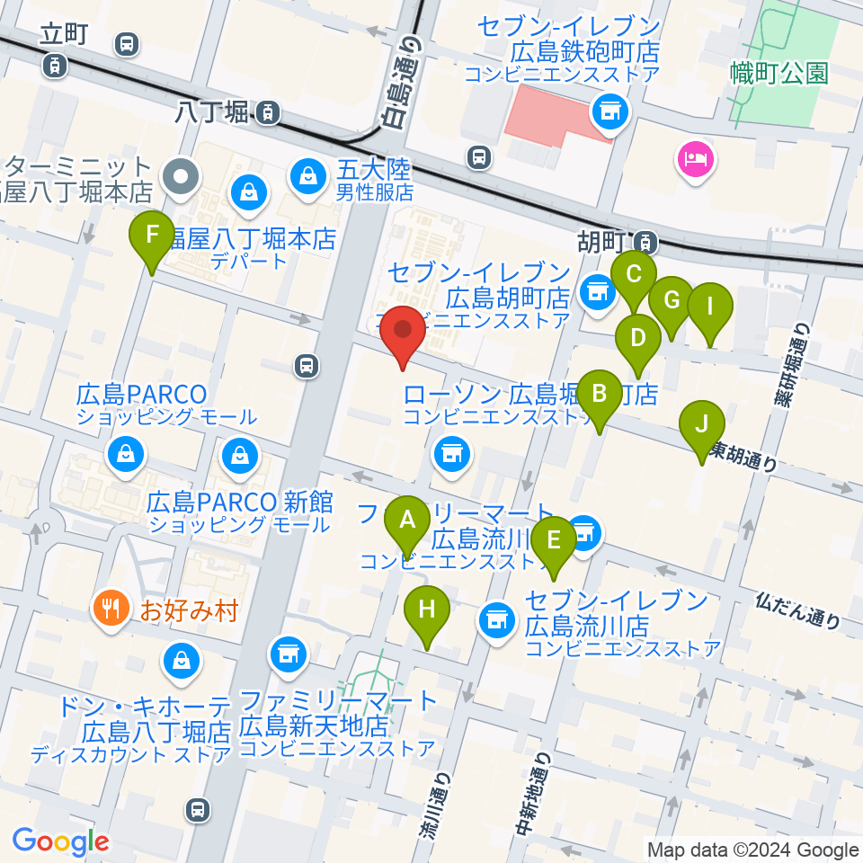 観光に便利な広島市中心部・八丁堀周辺のオススメ駐車場全40ヶ所をまとめて紹介【2024年版】｜広島観光情報総合サイト 旅やか広島