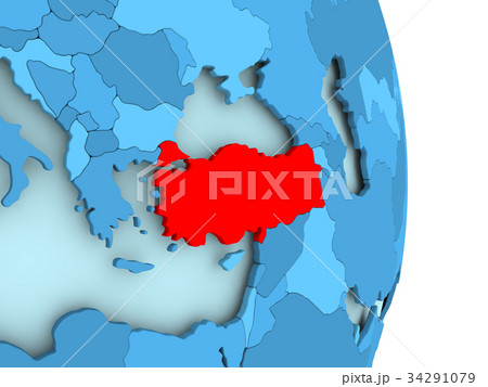 世界地図 地図 トルコ