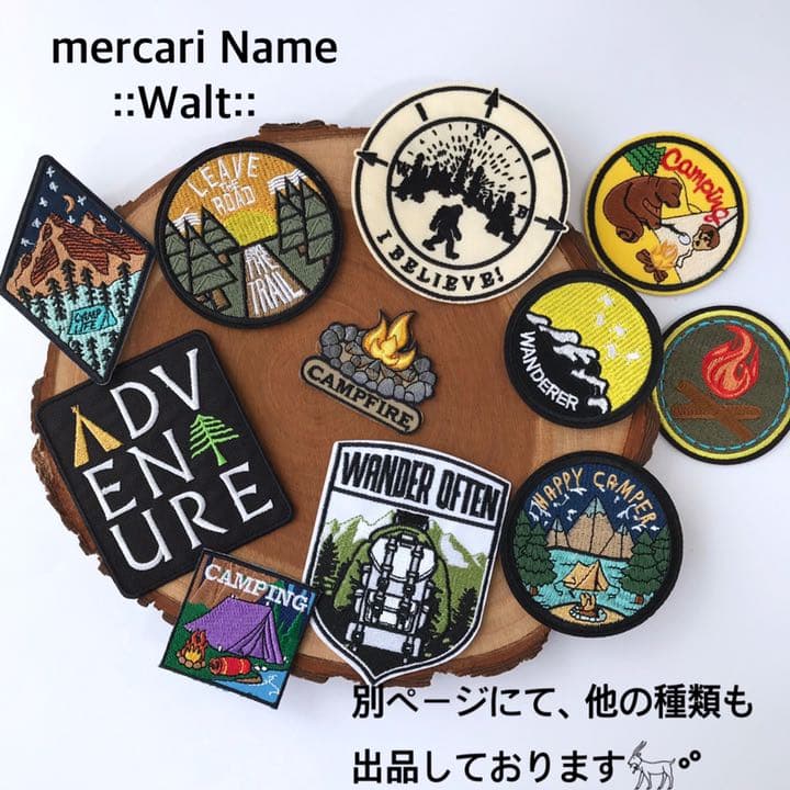 M16 - アウトドアブランド ベルクロワッペン11点セットの通販