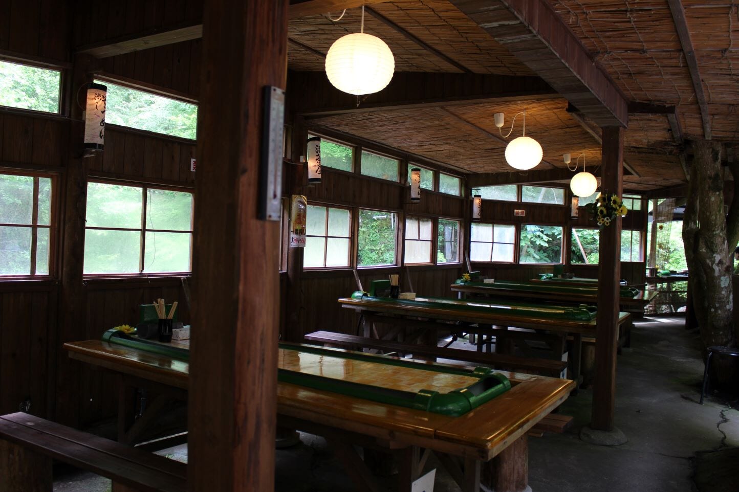 室長日記「元祖流しそうめん釜ヶ滝 滝茶屋」 - ビジネスリンクス