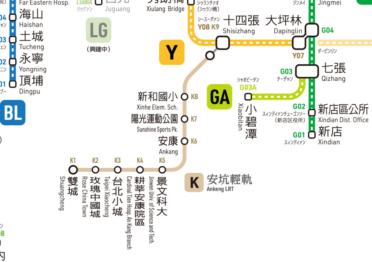 台湾鉄道 台鉄 の路線図ぷちち台湾