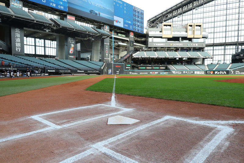 日本初、MLB仕様のShaw Sports Turf社「B1K」導入お知らせHOKKAIDO