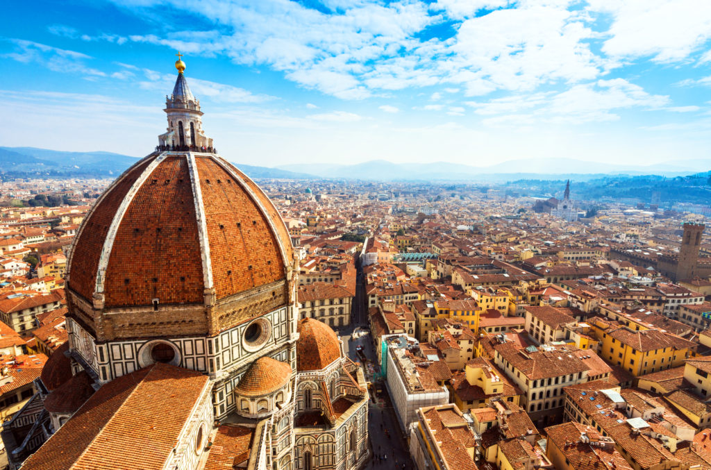 イタリア・フィレンツェのシンボル。「サンタ・マリア・デル・フィオーレ大聖堂」たびこふれ