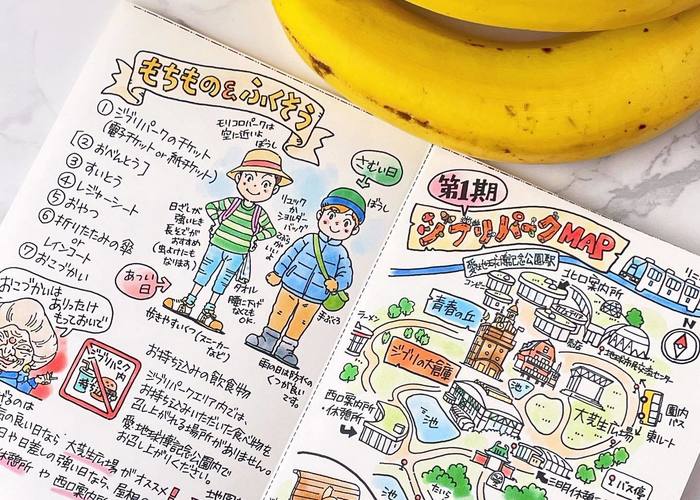 手作りの旅行しおりの作成方法とデザイン例