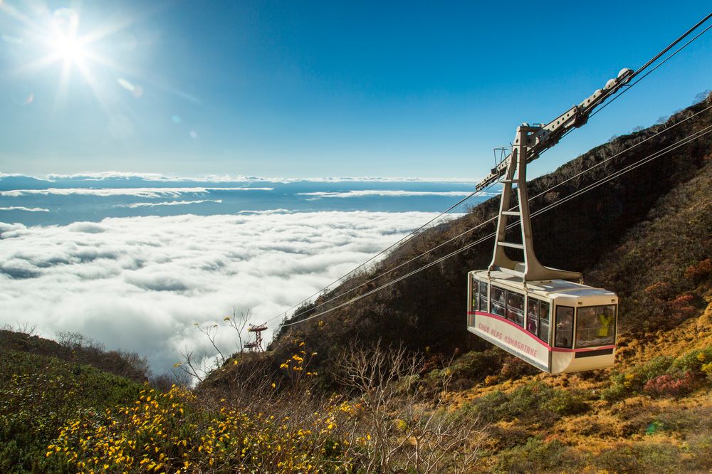 木曽駒ヶ岳便り 第321回 新緑の絶景空中散歩・中央アルプス 駒ヶ岳ロープウェイ 20252.6.18