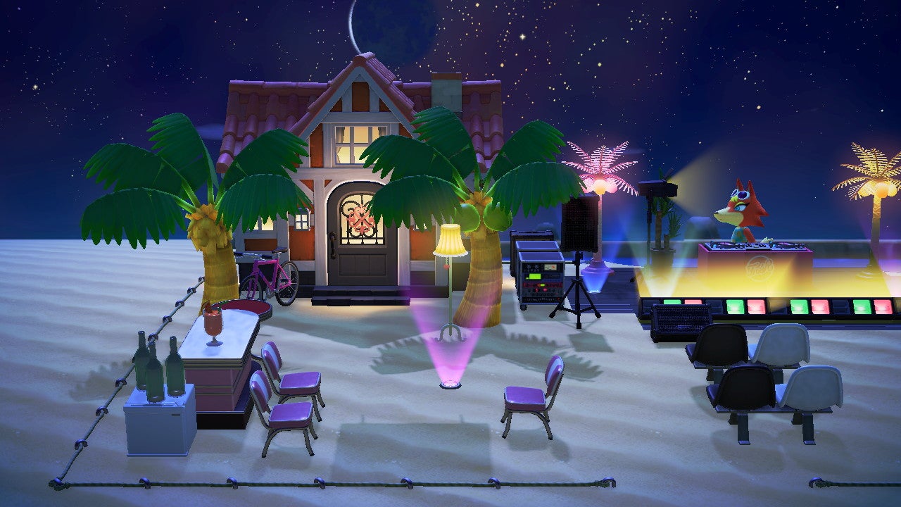 あつ森 ハピパラ アゲアゲ！モニカのDJパーティーへようこそDJ Party Zone!Animal