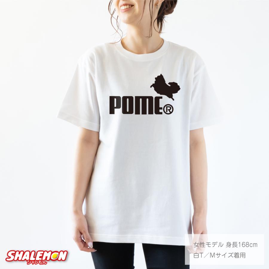 ビックTシャツ☆ポメラニアン【犬雑貨 ポメラニアングッズ ユニセックス ビッグシルエット