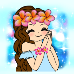 かわいい小さな女の子のレイをつけたハワイのビーチ - 子供のストックフォトや画像を多数ご用意 - 子供,