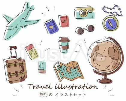旅行てがきですの！β かわいい・ゆるい無料イラスト
