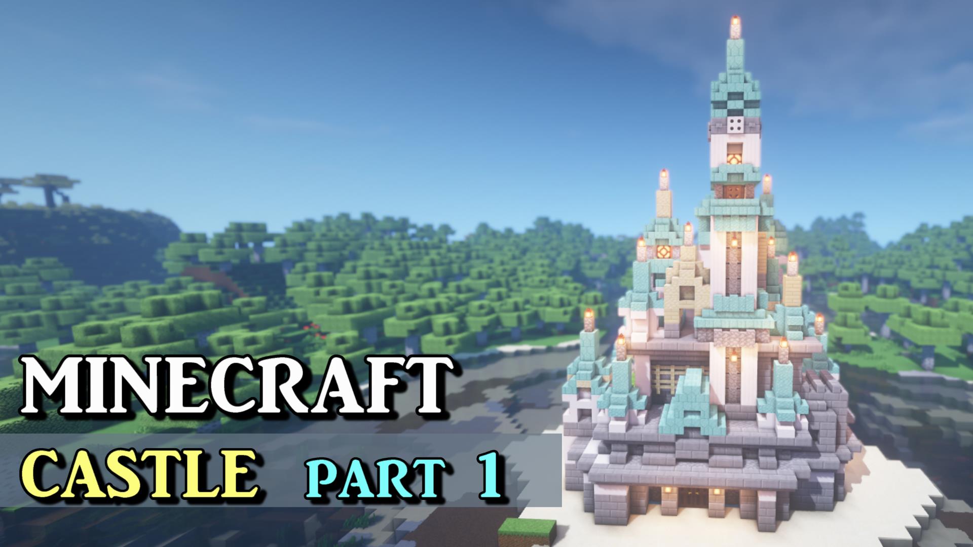 小城を作ってみた！第7回カカオのマイクラ建築生活。人生、心躍ってなんぼですよ