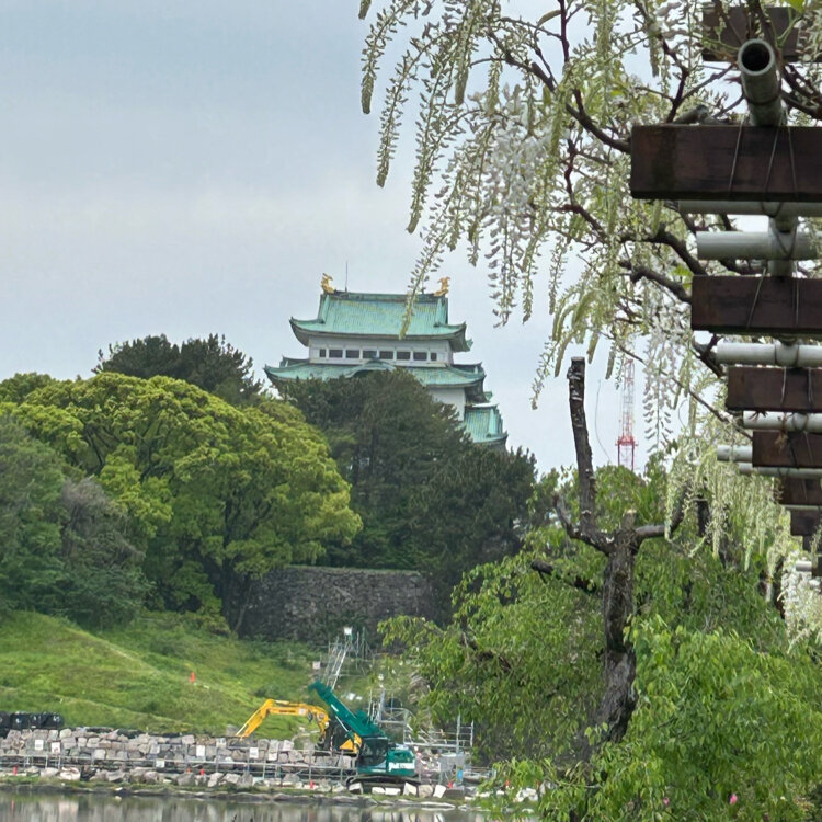 名古屋城 兜 鯱鉾 置物