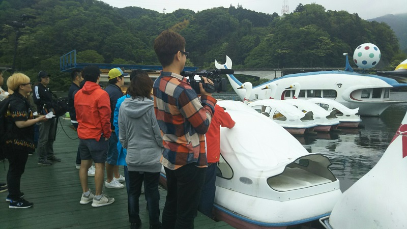 ハロちん♪遊覧船に乗る 相模湖②ハロまろ日和