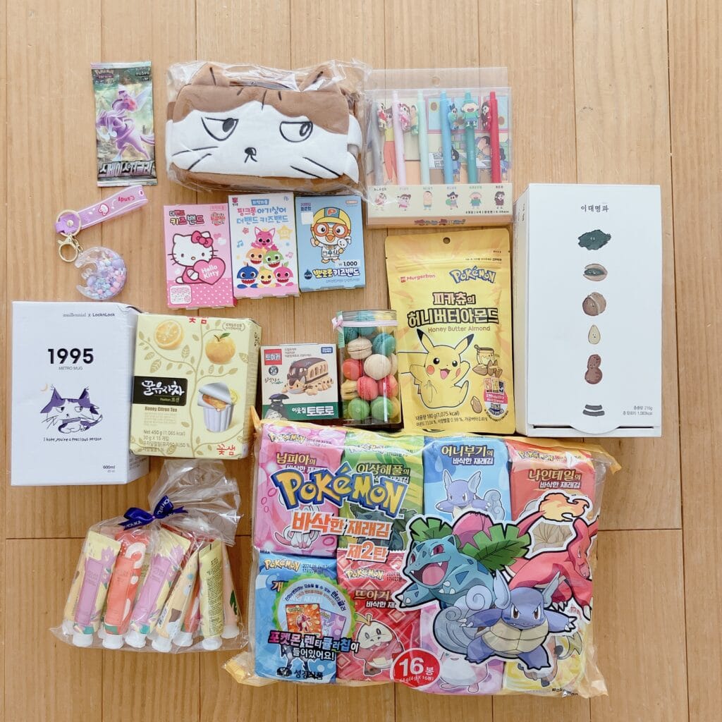 韓国お土産紹介＆むぎちゃんの購入品