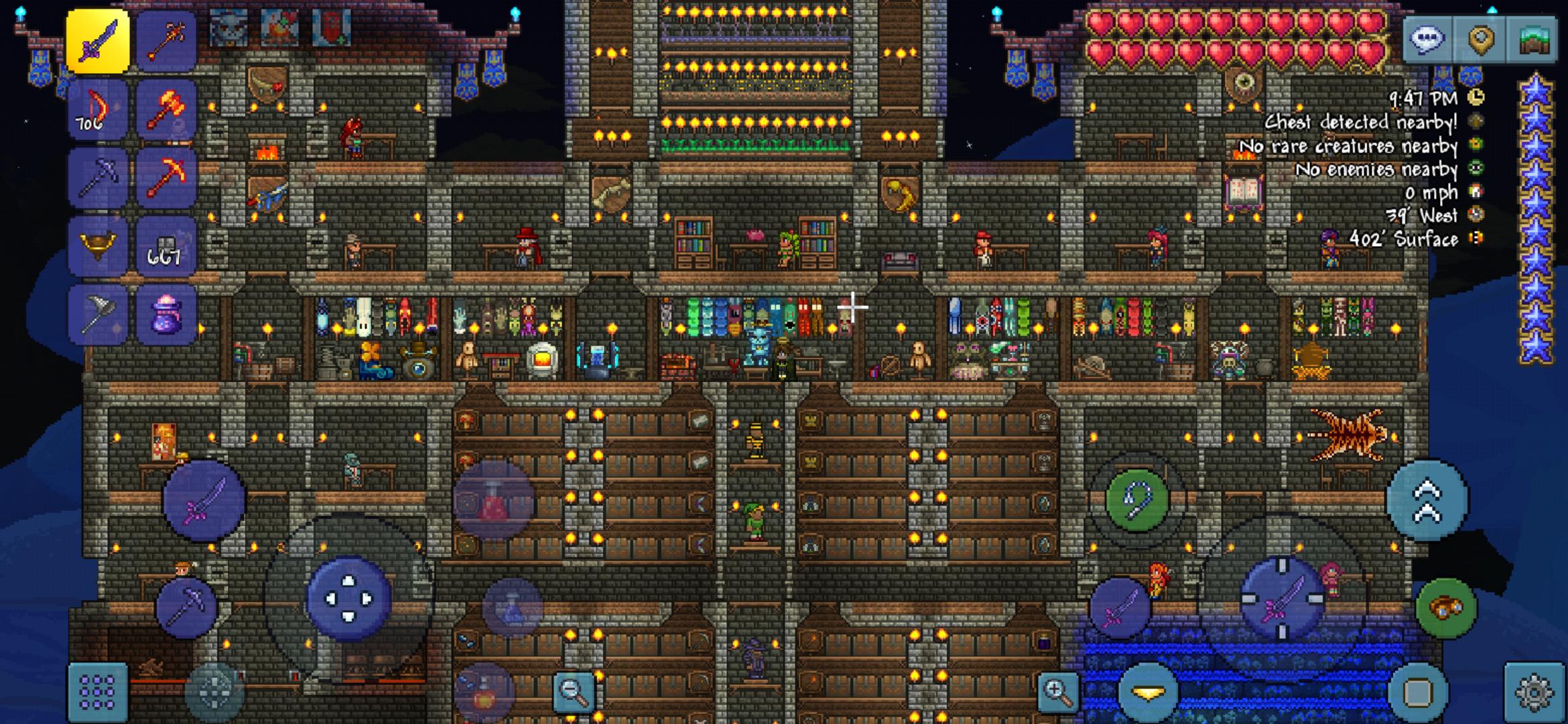 他に誰か、シマーバイオームに洞窟のパイロン建てた人いる？ : r