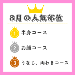 脱毛の人気部位ランキングを紹介！！毛質や特徴、選び方のポイントも徹底解説＠LessMo(レスモ) by Ameba