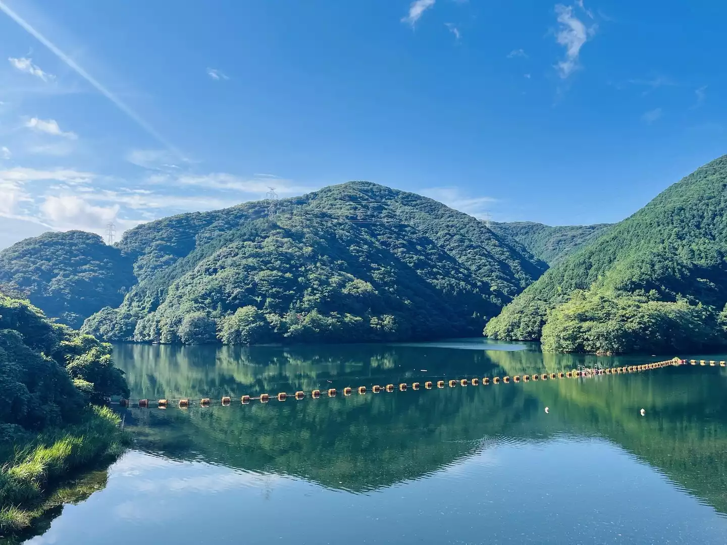 鱒渕ダムから九州自然歩道を経て 福智山