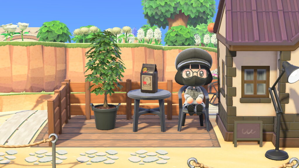 あつ森 小さなスペースのレイアウト⛱️桟橋・岬・つねきちビーチ・海沿い島クリエイト 14 AnimalCrossing-