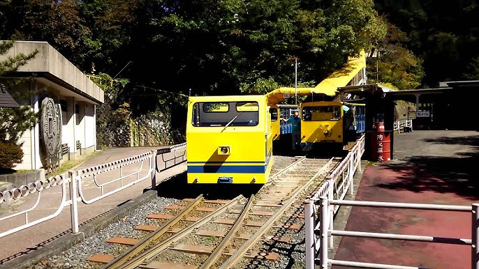 足尾銅山トロッコの入れ換え作業① 鉱山鉄道