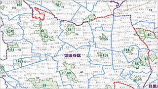 世田谷区（東京都） - みんなの行政地図