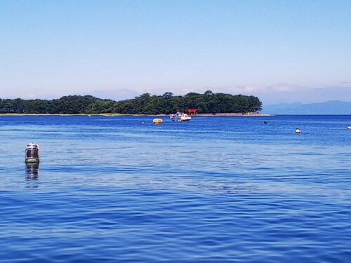 東京大学戸田寮から０秒、御浜海水浴場の『透明度』そうだ、東京大学戸田寮に行こう。海まで０秒