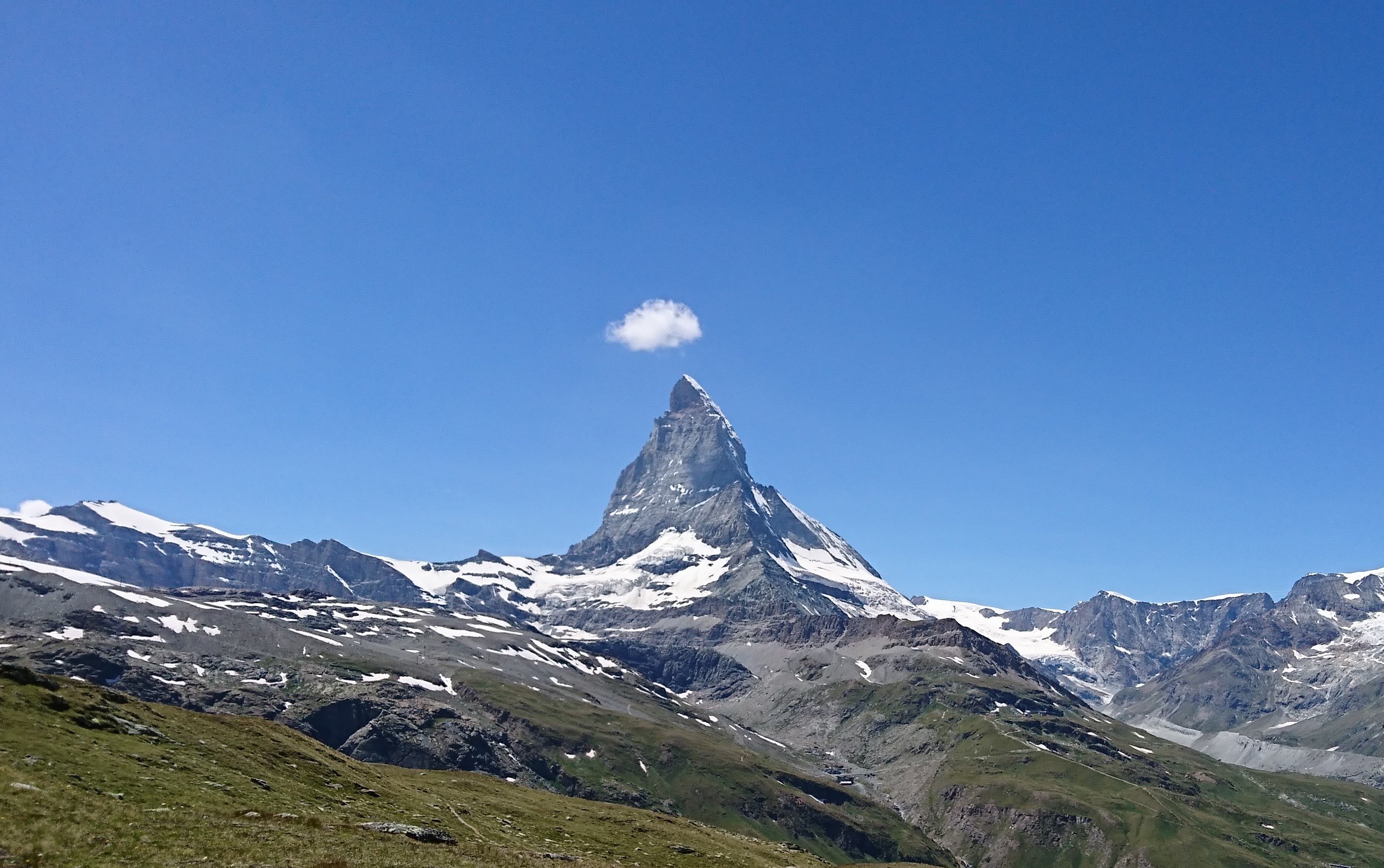 2017GW スイス33：ゴルナグラート 世界最高の展望台、360度のパノラマに4000m級が22座』ゴルナーグラード周辺 スイス の旅行記・ブログby