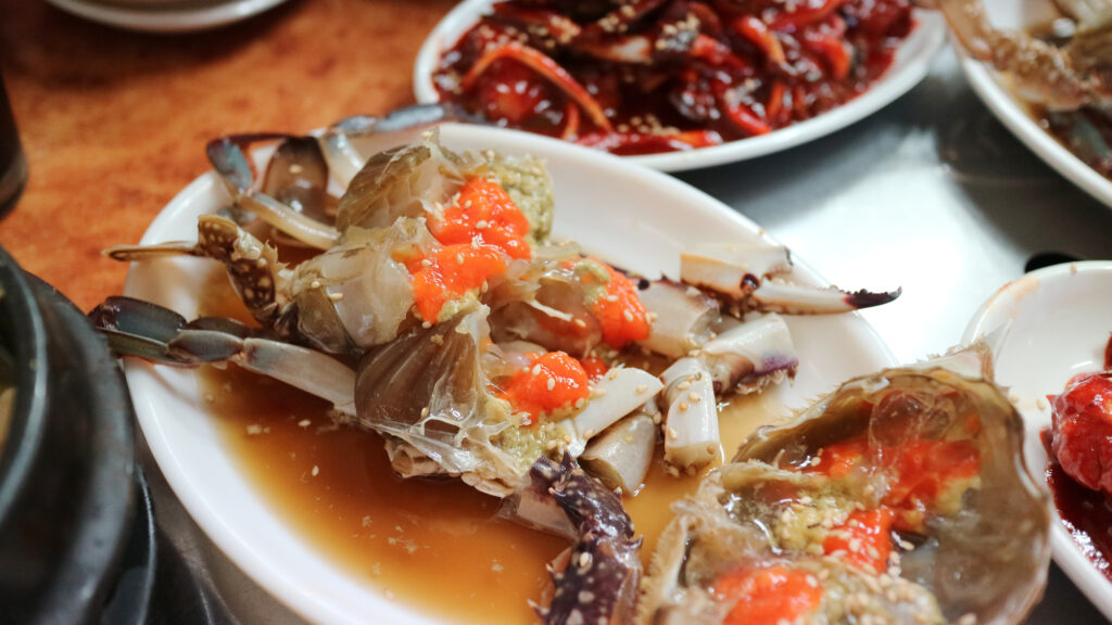 アグランコッケラン아구랑 꽃게랑 : トリップポーズ