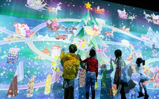チームラボ×森ビルによる“巨大デジタルアートミュージアム”、お台場パレットタウンにオープン - ファッションプレス