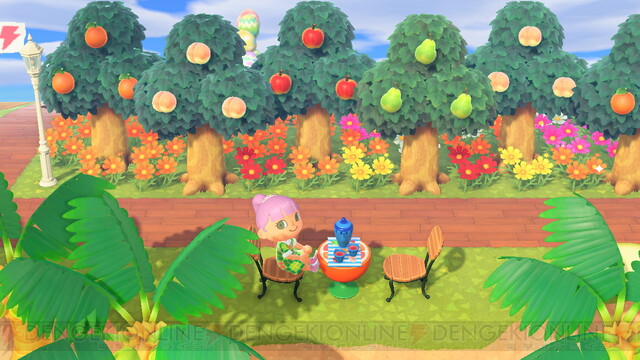 あつ森 花壇 花畑