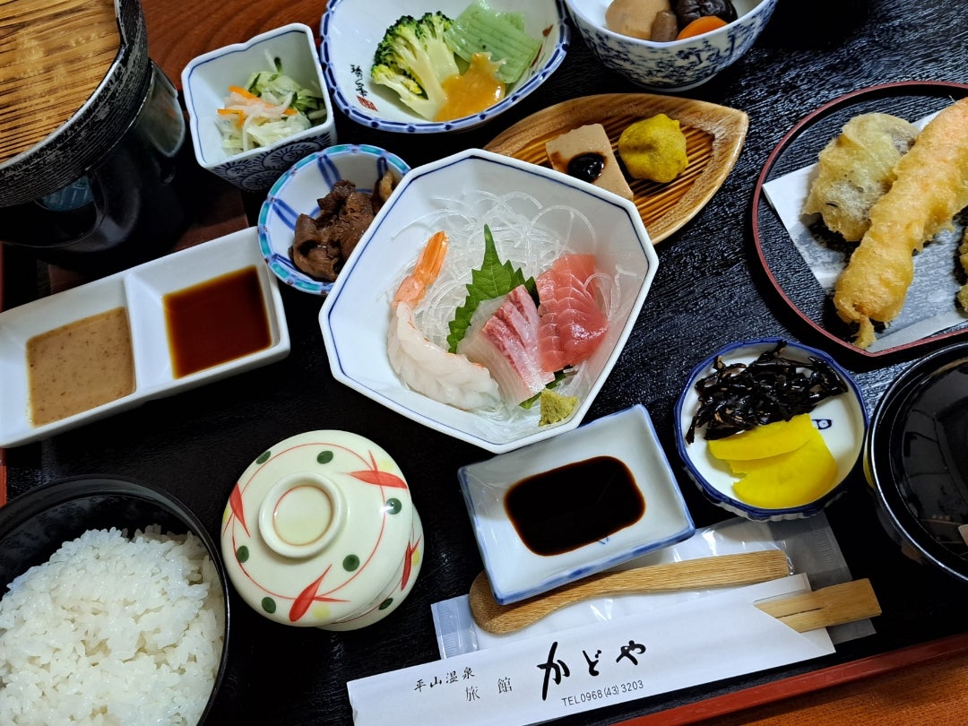 熊本北部の湯巡り一人旅 ⑤ 平山温泉「旅館かどや」さん